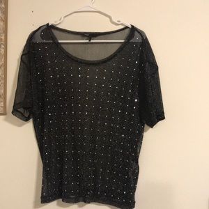 Maje Sheer Designer Top